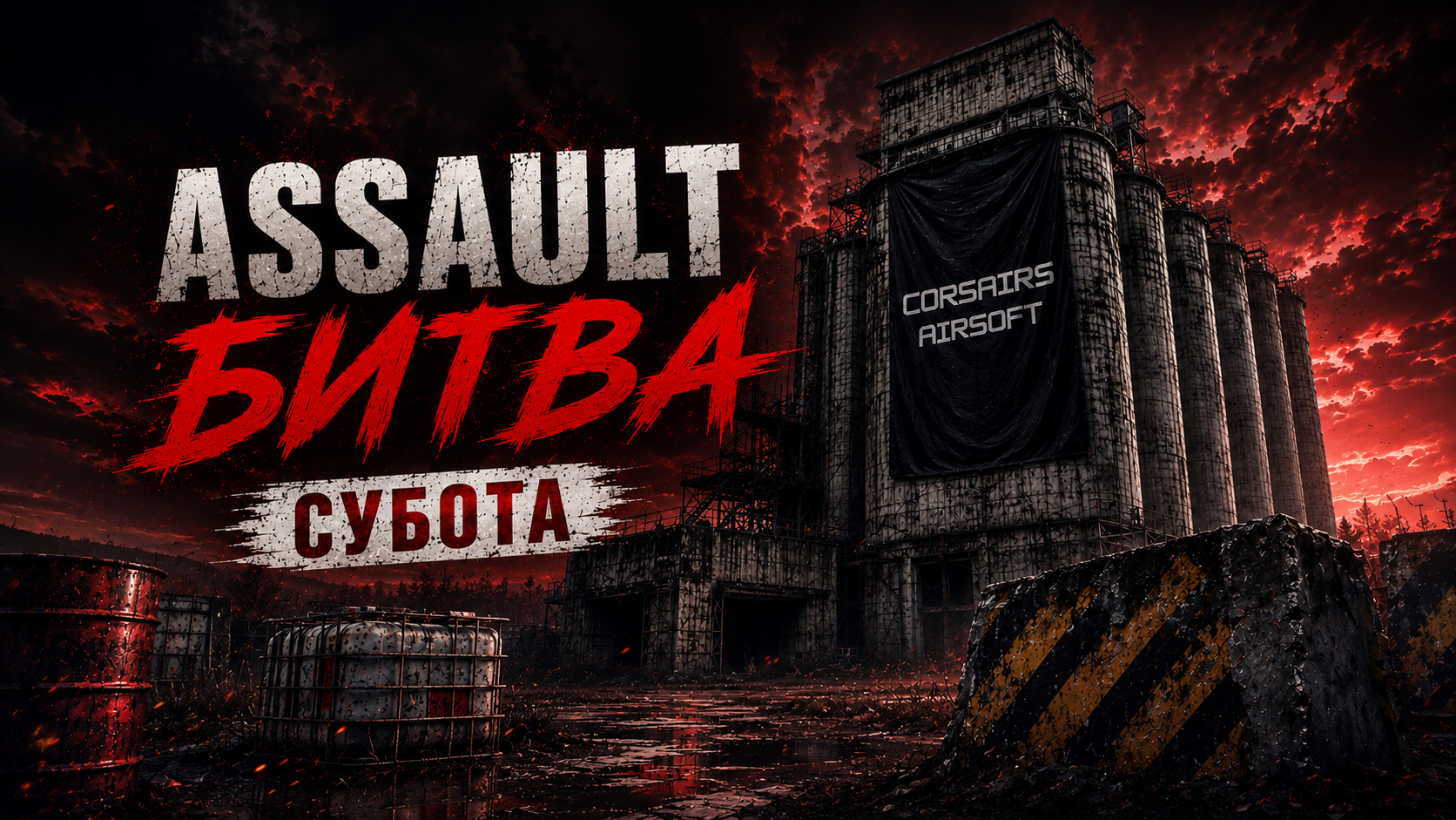 06.06 СУБОТА: ВІДКРИТИЙ ПОЛІГОН "ASSAULT"