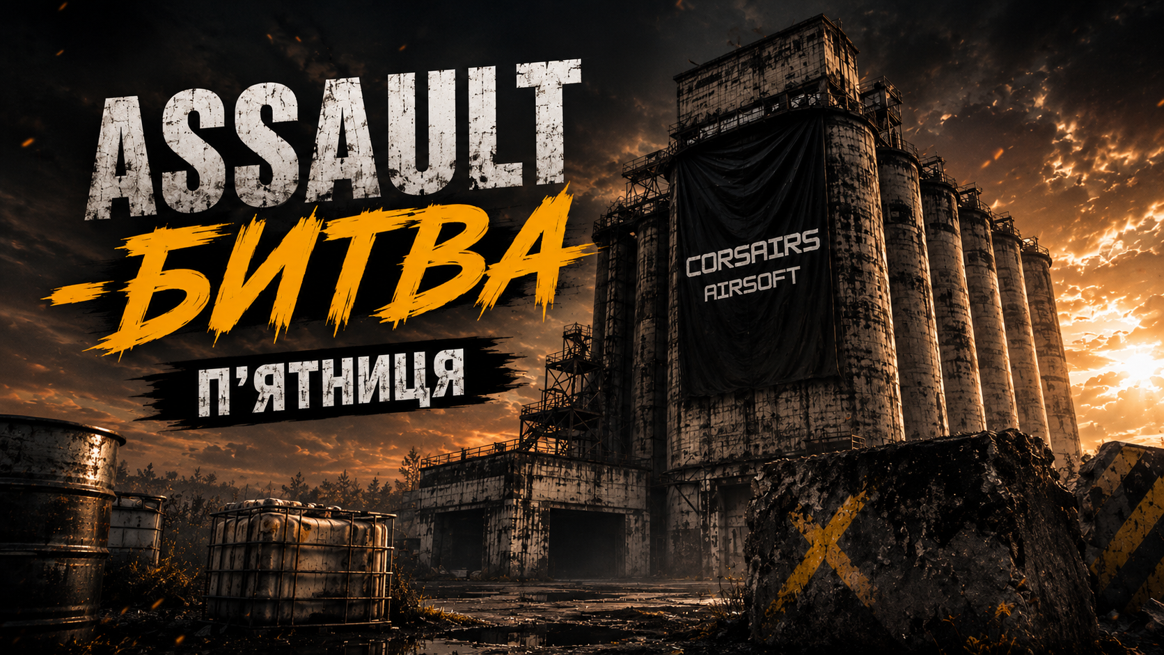 05.06 П'ЯТНИЦЯ: ВІДКРИТИЙ ПОЛІГОН "ASSAULT"